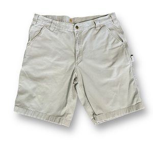 Carhartt Relaxed Fit Men's Utility Shorts Light Khaki Size 38